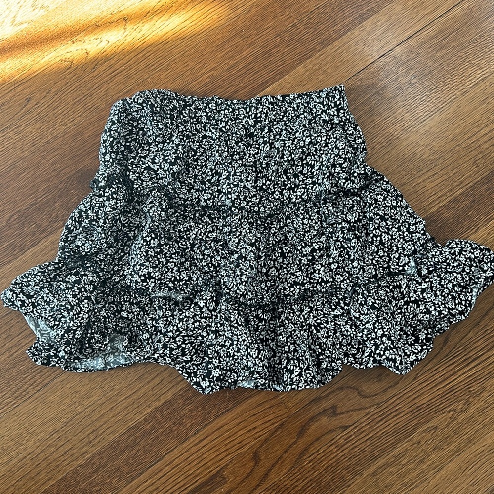 Black Floral shirt